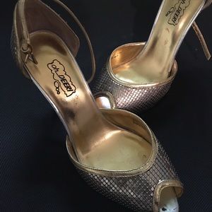 Disco Ball Strappy Heels